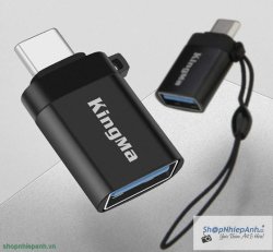 thumbnail Đầu chuyển đổi OTG USB sang Type C Kingma BMU004