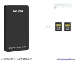 thumbnail Đầu đọc thẻ Kingma CFexpress type A USB 3.1 Gen 2 super speed 10Gbps - 1