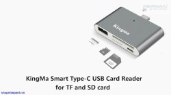 thumbnail Đầu đọc thẻ Kingma Type C BMU008 USB 3.0 - 2