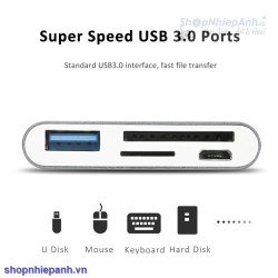 thumbnail Đầu đọc thẻ Kingma Type C BMU008 USB 3.0 - 0