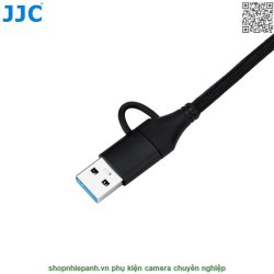 thumbnail Đầu đọc thẻ XQD hiệu JJC CR-XQD BLACK support USB 3.2 Gen1 5Gbps - 1