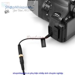 thumbnail Dây chuyển đổi jack 3.5mm dùng cho máy ảnh (TRRS to TRS) - 0