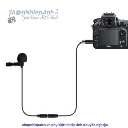 thumbnail Dây chuyển đổi jack 3.5mm dùng cho máy ảnh (TRRS to TRS) - 1