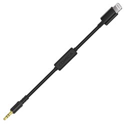 thumbnail Dây COMICA CVM-D-SPX(MI) 3.5mm TRS to Lightning Interface Audio Output Cable - 1