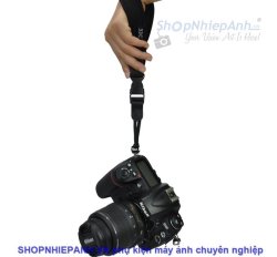thumbnail Dây đeo cổ tay quick strap JJC ST-1 đen - 1