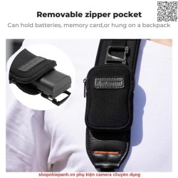 thumbnail Dây đeo K&F concept bản lớn thao tác nhanh siêu êm ái (kf13.184) - 4