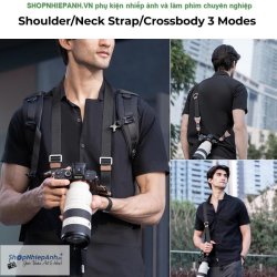 thumbnail Dây đeo máy ảnh K&F concept KF13.115V1 black - 0