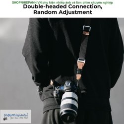 thumbnail Dây đeo máy ảnh K&F concept KF13.115V1 đen black - 2