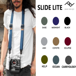 thumbnail Dây đeo máy ảnh Peak Design Slide lite (Ocean) chính hãng - 4