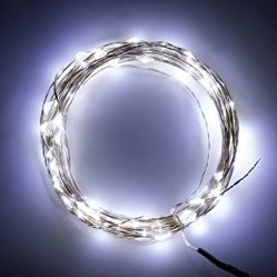 thumbnail Dây đồng đèn Led đom đóm sáng trắng 5M nguồn USB - 2