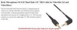 thumbnail Dây kết nối RODE SC8 (TRS to TRS) - 2