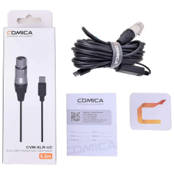 thumbnail Dây nối Comica XLR to USB-C Interface Audio Cable Adapter CVM-XLR-UC - 0