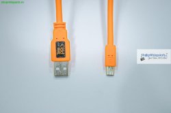 thumbnail Dây TelePro USB to Mini-B 5 pin dài 5met - 0