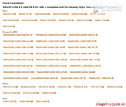 thumbnail Dây Tether Tools - TetherPro USB 2.0 to Mini B 8 Pin Dài 4.6m - 2