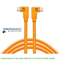 thumbnail Dây Tether tools-TetherPro USB-C Right to USB-C Right Angle 2 đầu cong 4.6m