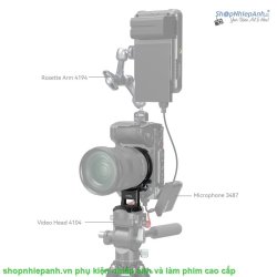 thumbnail Đế chuyển đổi nhanh Smallrig Rotatable Horizontal-to-Vertical Mount Plate Kit 4244 for sony A1 FX3 A7R IV A7III A9II A7IV A7S III A7RIII A7RV FX30 - 6