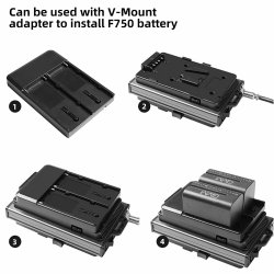 thumbnail Đế chuyển pin Kingma F2-BP for sony F series - V mount - 5
