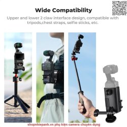 thumbnail Đế mở rộng Expansion Adapter Mount for Osmo Pocket 3 K&F concept - 0