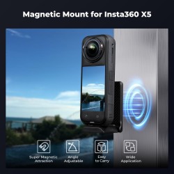 thumbnail Đế nam châm tương thích Insta 360 series action cam gopro hero hiệu K&F concept KF31.188 - 0