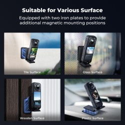 thumbnail Đế nam châm tương thích Insta 360 series action cam gopro hero hiệu K&F concept KF31.188 - 5