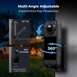 thumbnail Đế nam châm tương thích Insta 360 series action cam gopro hero hiệu K&F concept KF31.188 - 3