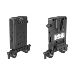 thumbnail Đế pin SmallRig V Mount Battery Adapter Plate (Basic Version) with Dual Rod Clamp 3498 - 3