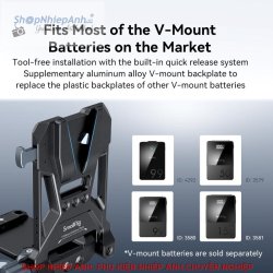 thumbnail Đế pin V mount Smallrig Battery Mount Plate 4505 - 6