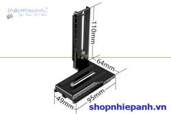 thumbnail Đế quick plate cho gimbal Zhiyun weebill crane yunhe - 1