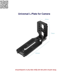 thumbnail Đế thép L bracket universal arca swiss đa năng for tripod gimbal ballhead LP-U03 - 5