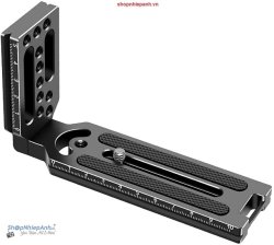 thumbnail Đế thép L bracket universal đa năng for tripod gimbal ballhead - 0