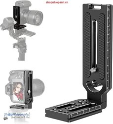 thumbnail Đế thép L bracket universal đa năng for tripod gimbal ballhead - 1
