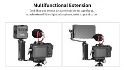 thumbnail Đế thép L Plate Ulanzi R043 universal left handle - 9