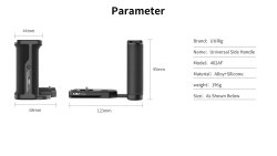 thumbnail Đế thép L Plate Ulanzi R043 universal left handle - 7