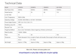 thumbnail Đèn Flash Studio Godox QS1200II - 2