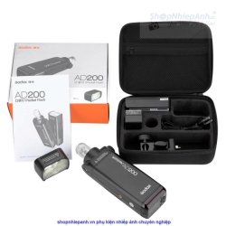 thumbnail Đèn Godox AD200 pocket flash TTL - 3