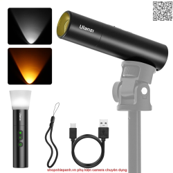 thumbnail Đèn led cầm tay Ulanzi LM07 2000K-5500K-8000K và tích pin - 7