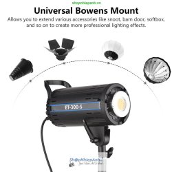 thumbnail Đèn led chụp ảnh siêu sáng ET-300-S bi color 2700K-6500K (new version) - 7