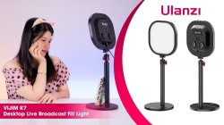thumbnail Đèn led hỗ trợ live stream quay chụp đa năng Vijim K7 - 6