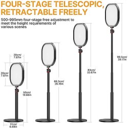 thumbnail Đèn led hỗ trợ live stream quay chụp đa năng Vijim K7 - 3