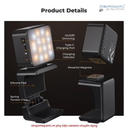 thumbnail Đèn Led K&F Concept Magnetic Mini Light for DJI Osmo Pocket 3 KF20.0001 - 6