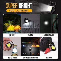 thumbnail Đèn led mini COB rechargeable key light - 7