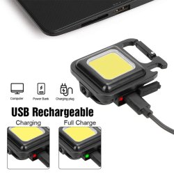 thumbnail Đèn led mini COB rechargeable key light - 6