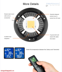 thumbnail Đèn LED ngoại cảnh GODOX SLB 60W - 3