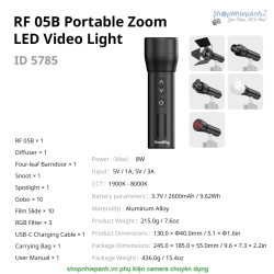thumbnail Đèn led tạo hiệu ứng cầm tay SmallRig RF 05B  2600mAh 5785 - 0