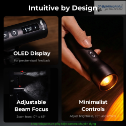 thumbnail Đèn led tạo hiệu ứng cầm tay SmallRig RF 05B  2600mAh 5785 - 9