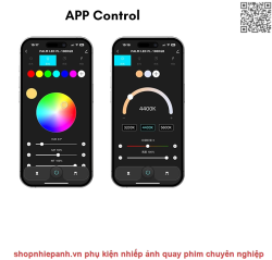 thumbnail Đèn Led Tolifo PL-100RGB 100W (combo túi) type C PD 4500mah 20FX - 5