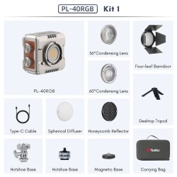 thumbnail Đèn Led Tolifo PL-40RGB 40W 2700K-6500K (bản full combo) - 4