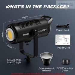 thumbnail Đèn Led Tolifo X-350B Lite 2700K-6500K - 9