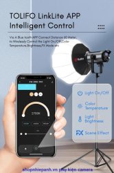 thumbnail Đèn Led Tolifo X-600B Pro (600W) kèm chóa - 6