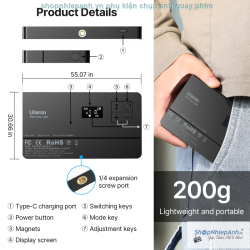 thumbnail Đèn Led Ulanzi LT002 7in RGB LED Video Light B01002 - 4
